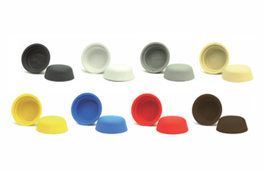 エラストマー(TPE) EL 六角ボルト化粧キャップ (頭部化粧用)(PF● 30212/パック品)(AWJ品)